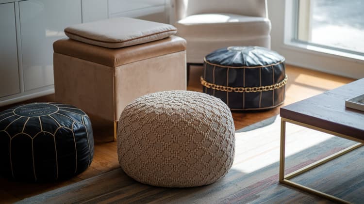 Essential Ottomans Furniture: Home Decoration Must-Haves